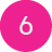 Pink circular icon with the white number 6 centered inside.
